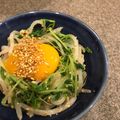 さなりっつ's cooksnap of when they made 豆苗ともやしの卵ナムル.