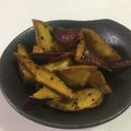 papikun's cooksnap of when they made ちょっとおやつにカリカリ簡単大学いも.