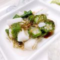 ピヨみ's cooksnap of when they made オクラと長芋の梅酢和え.