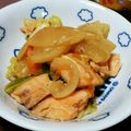 NTHママ's cooksnap of when they made 野菜嫌いの方への鮭のちゃんちゃん焼き.