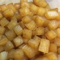 liarra's cooksnap of when they made 大根のコロコロきんぴら.