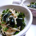 しろくまラッコ's cooksnap of when they made ピリ辛♪えのきとわかめと貝割れのおつまみ.