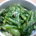 櫻井愛's cooksnap of when they made 【蕪三昧２】蕪っ葉の胡麻和え.