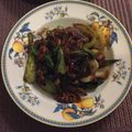 YUKI０'s cooksnap of when they made 豚こま肉と青梗菜のピリ辛味噌炒め♡.