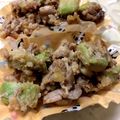 ぶーこ５５'s cooksnap of when they made 父のおつまみ　アボカドの胡桃味噌和え.