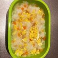 R′sかーさん！♡'s cooksnap of when they made 人参と卵のおかゆ〜離乳食後期〜.
