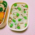 まあまま☆0403's cooksnap of when they made お弁当にも☆簡単!枝豆+塩昆布まぜご飯.