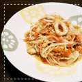 5296りえちか's cooksnap of when they made ご飯が進む！もやしとちくわの甘辛味噌炒め.