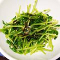 natsu_i's cooksnap of when they made 止まらない♡豆苗をモリモリ食べるサラダ.