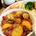 gajyumama's cooksnap of when they made じゃがいもと豚肉のオーブン焼き.