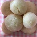 letamomo's cooksnap of when they made 白玉粉でポンデケージョ.