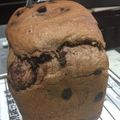ホッカホカ's cooksnap of when they made チョコチップ入りココアパン.