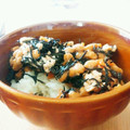 curisupin's cooksnap of when they made 残ったひじきの煮物と納豆で、ひじき納豆丼.
