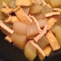 Ｍek's cooksnap of when they made 大根とうす揚げのべっこう煮♪.