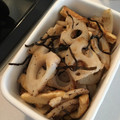 ぶぶのわ's cooksnap of when they made 蓮根と油揚げの塩昆布炒め.