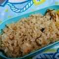 4double5's cooksnap of when they made お吸い物の素で☆炊き込みご飯.