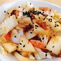 こはる・▽・'s cooksnap of when they made 白菜とリンゴ☆ポン酢de和風サラダ.