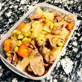 izumin123's cooksnap of when they made 鶏もも肉と大根の煮物.