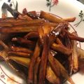 ciel:'s cooksnap of when they made 簡単☆細切り大学芋.