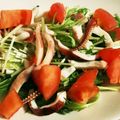 ぽんつ♪'s cooksnap of when they made ボイルイカと水菜のサラダ♪わさび風味♪.
