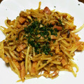 ✩hiro✩'s cooksnap of when they made 厚切りベーコンともやしのカレー炒め.