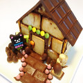 LayuLumi's cooksnap of when they made お菓子の家・建築現場より.