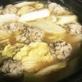 ごくま's cooksnap of when they made イワシのつみれ鍋、味噌とにんにくで！.
