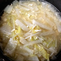 マダムキュリー's cooksnap of when they made 簡単！鶏挽き肉と白菜もやし中華スープ。.