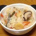 kekoshio's cooksnap of when they made 炊飯器で簡単＊山菜おこわ.