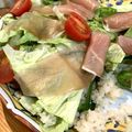 はくのまま's cooksnap of when they made 食べ過ぎ注意！ライスサラダ(洋風チラシ).