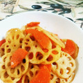 Mau☆cafe's cooksnap of when they made ♡蓮根と豚肉のきんぴら♡.