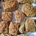 真由パパ's cooksnap of when they made カリッとふんわり。バナナとオートミールのスコーン.