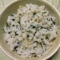 mcc5646's cooksnap of when they made 爽やか美味しい！春菊の混ぜご飯.