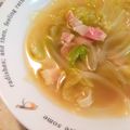 fu♪♪'s cooksnap of when they made スピードレシピ☆レタススープ.