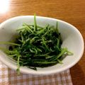 peanut32m's cooksnap of when they made レンジで豆苗ナムル.
