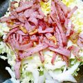 むぴょこぴょこん's cooksnap of when they made 簡単美味☆白菜とベーコンのサラダ.