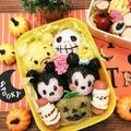 bsmiled123's cooksnap of when they made ハロウィン ツムツム キャラ弁.