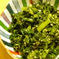 guemi's cooksnap of when they made 大根葉のお漬物.