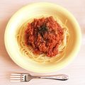 ＊さらん＊'s cooksnap of when they made 豚ミンチでも美味しい！ミートソース！.