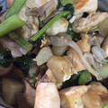 小栗色's cooksnap of when they made 豚挽き肉、小松菜、きのこのオイスター炒め.