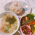 yesmama's cooksnap of when they made 凄くいい☆昆布茶で♪切り干し大根ご飯.