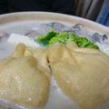 さか子's cooksnap of when they made ほうれん草とお楽しみ巾着のお鍋.