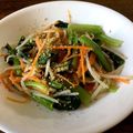 空いろ屋's cooksnap of when they made 小松菜と人参のナムル.