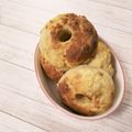 姉cafe's cooksnap of when they made HMで！おからとバナナの焼きドーナツ★.