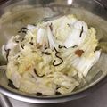みぃこm's cooksnap of when they made 白菜1/4消費☆簡単和え物【無限白菜】.