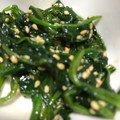 クック87R88F☆'s cooksnap of when they made 【作り置き】ほうれん草のナムル.