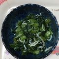hiyo5220's cooksnap of when they made 簡単☆小松菜とちりめんのお浸し.