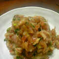 ☆辛ﾗｰﾒﾝ大好き☆'s cooksnap of when they made アジのたたき&絶品茶漬け.