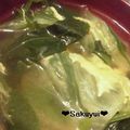 こめろちゃん's cooksnap of when they made 春キャベツ＆ほうれん草のたまごスープ.