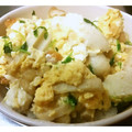 まい1141's cooksnap of when they made 豆腐とちくわの卵とじ☆揚げ玉入り☆.